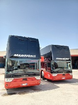 MarinoBus recibe 50 autobuses Van Hool TDX27 Astromega equipados con transmisiones Allison totalmente automáticas