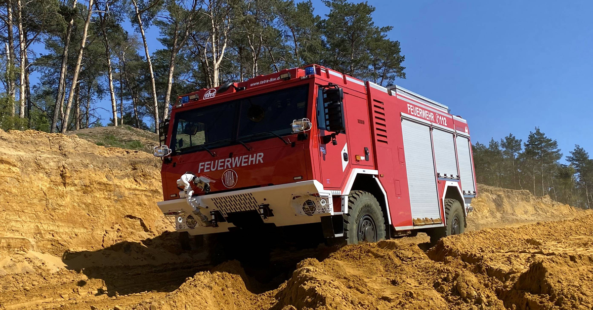 Orman Yangınlarıyla Mücadelede Özel Araçlar: Allison Tam Otomatik Şanzıman Donanımlı Tatra Force