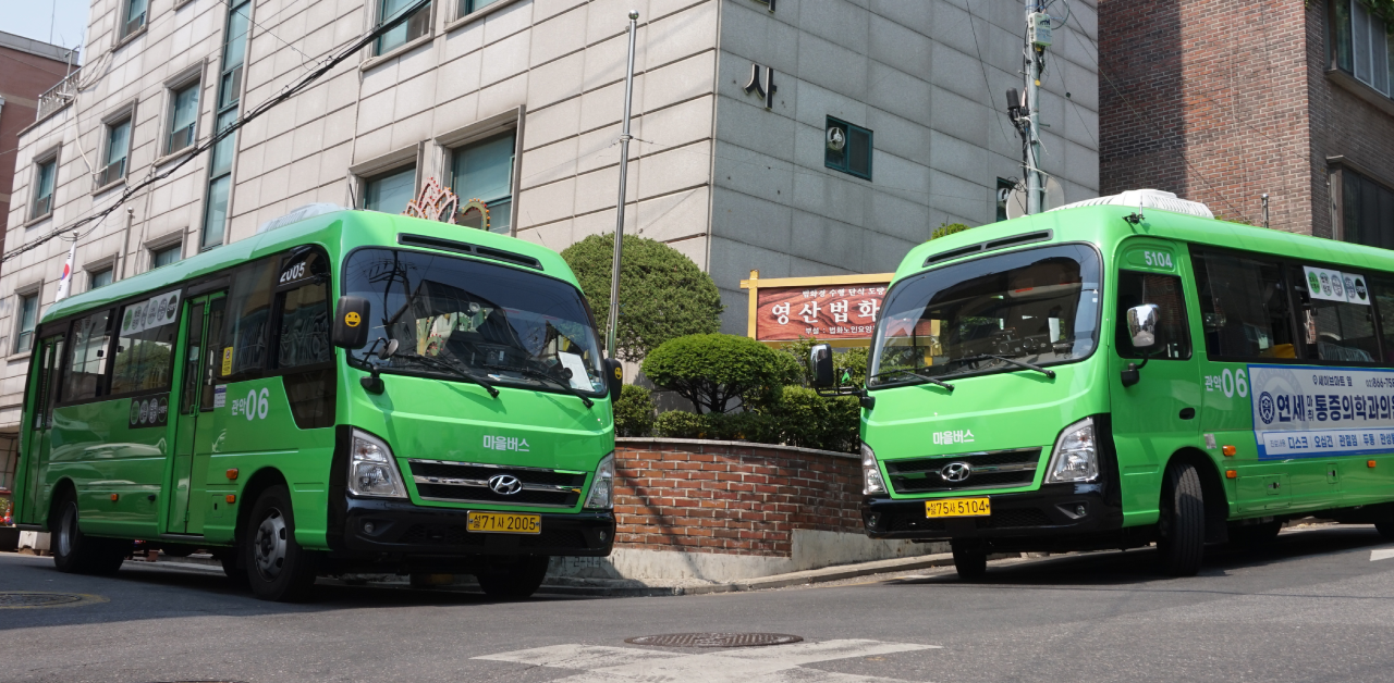 앨리슨 트랜스미션 전자동변속기 탑재한 현대 카운티, 서울시 최초로 마을버스 노선 투입